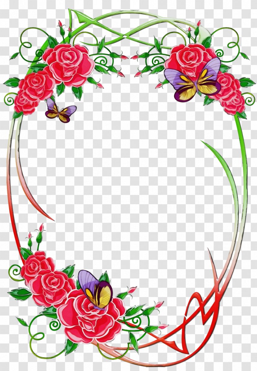 Watercolor Floral Background - Petal - Plant Heart Transparent PNG