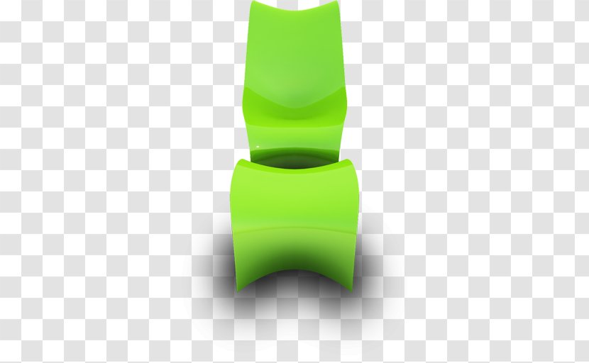 Chair Seat Stool Couch - Green Stylish Transparent PNG