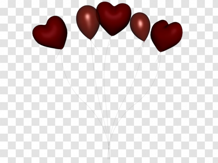 Heart Balloon - Red - Creation Transparent PNG