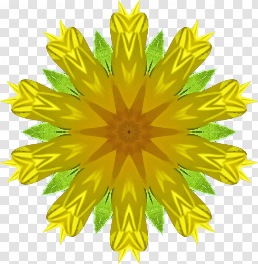Common Dandelion Clip Art - Flower - Sunflower Transparent PNG