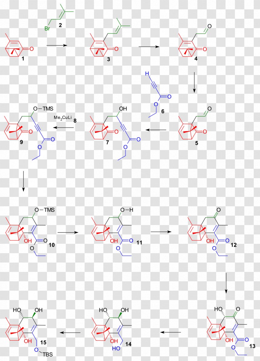Eschenmoser's Salt Protecting Group Acetonide Wender Taxol Total Synthesis 2,2,2-Trichloroethoxycarbonyl Chloride - Paclitaxel - Aquifolium Transparent PNG