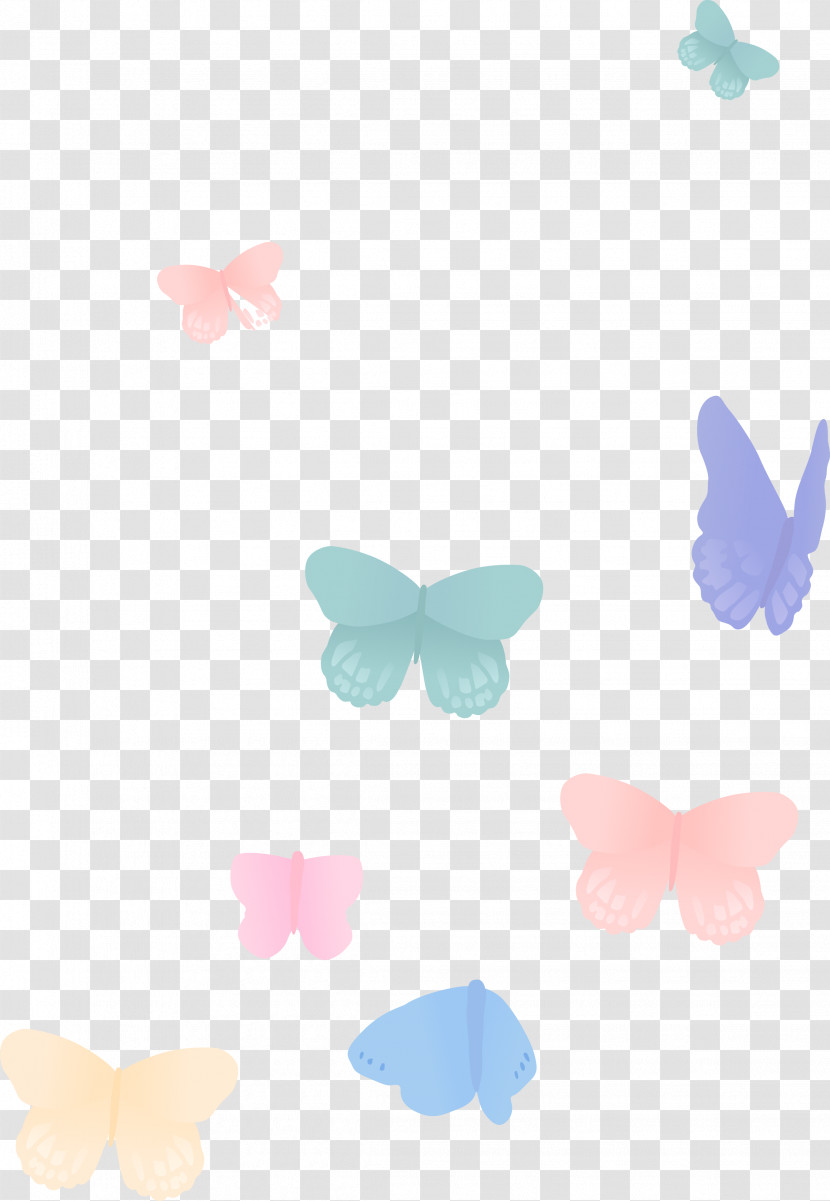 Butterfly Pink Moths And Butterflies Pollinator Transparent PNG