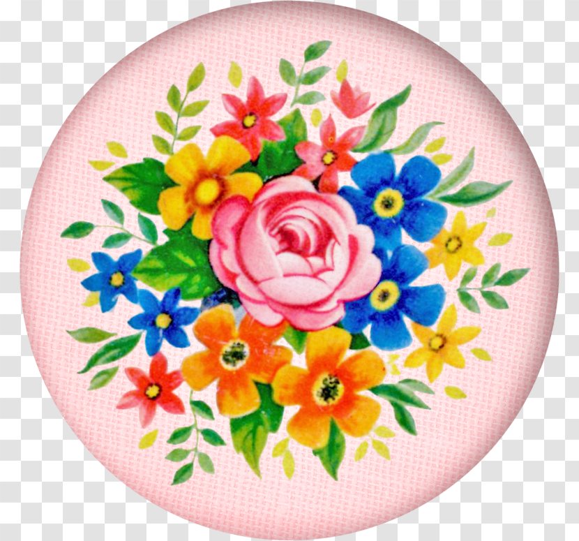 Floral Design Textile Paper Cut Flowers - Flower Transparent PNG
