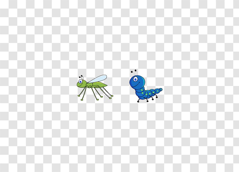 Cartoon Insect Drawing - Material - Cricket Transparent PNG