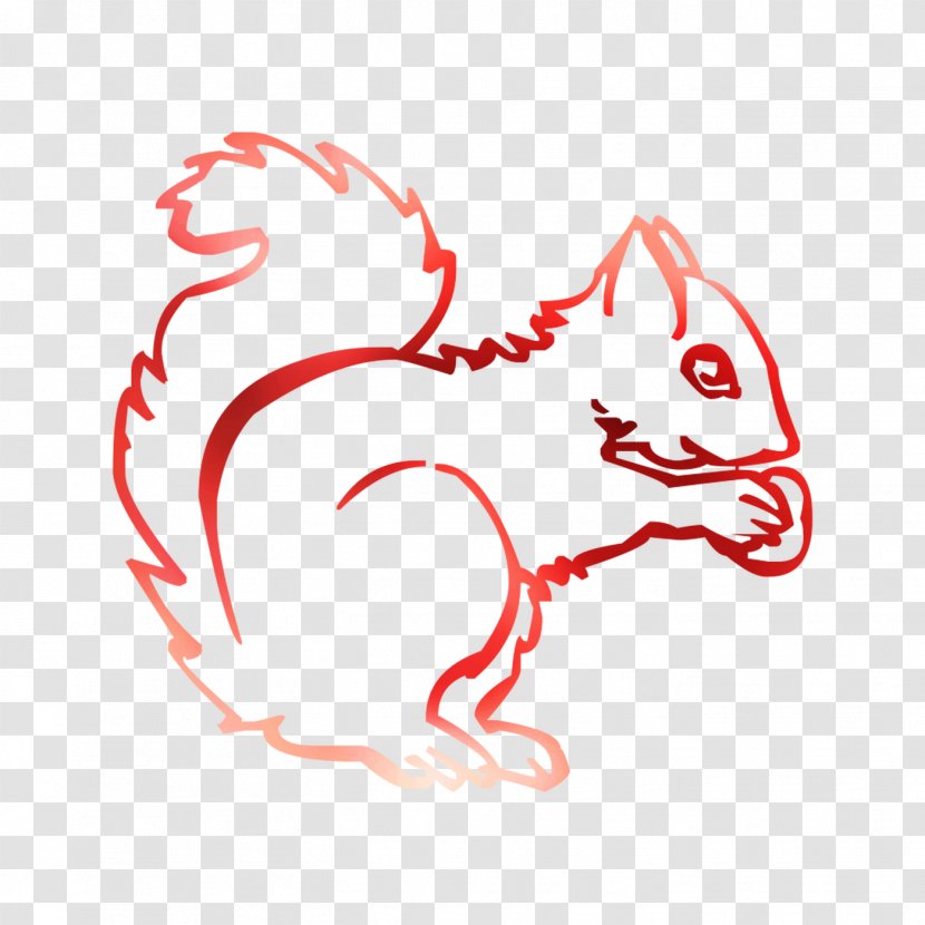 Clip Art Illustration /m/02csf Dog Drawing - Squirrel - Carnivores Transparent PNG