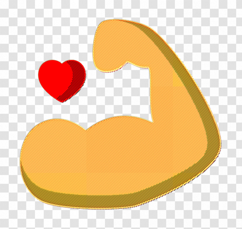 Biceps Icon Happiness Icon Health Icon Transparent PNG