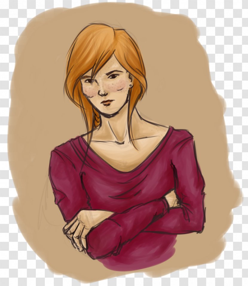 Ginny Weasley Fan Art Molly Family - Watercolor Transparent PNG