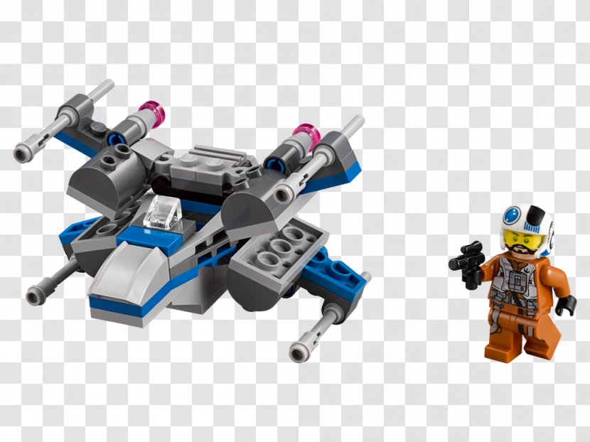 LEGO Star Wars : Microfighters X-wing Starfighter Lego Minifigure - Group - The Freemaker Adventures Transparent PNG
