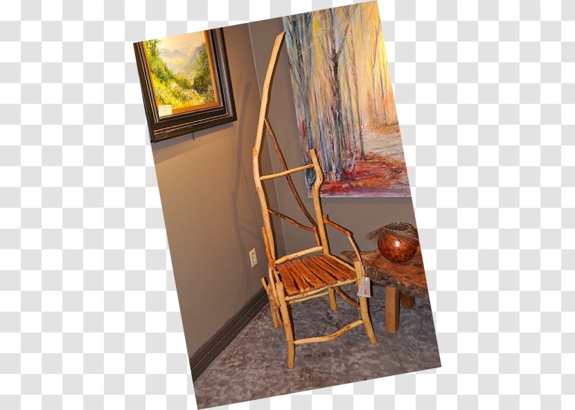 Chair Table Furniture Twig Wood Stain - Candle - Moldings Transparent PNG