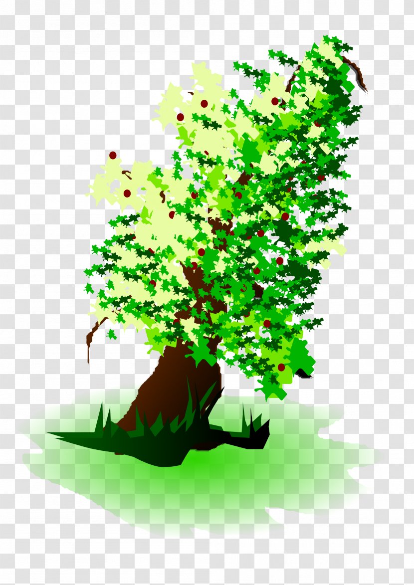 Oil Painting - Woody Plant - March Transparent PNG