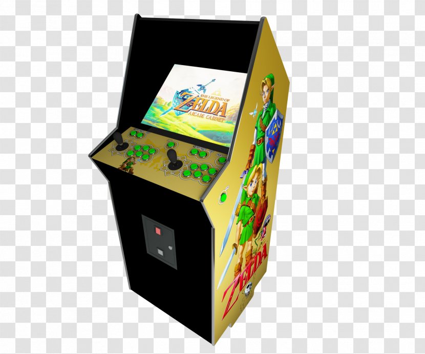 The Legend Of Zelda Arcade Cabinet Triforce Mario Series Jeu Vidéo D'arcade - House Transparent PNG