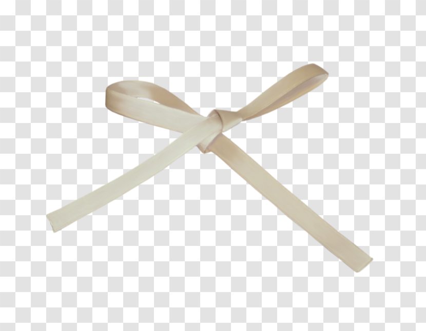 Spoon Angle Beige Propeller - Ribbon Bow Transparent PNG