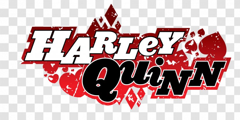Harley Quinn Joker Logo Wall Decal - Text - High-Quality Transparent PNG