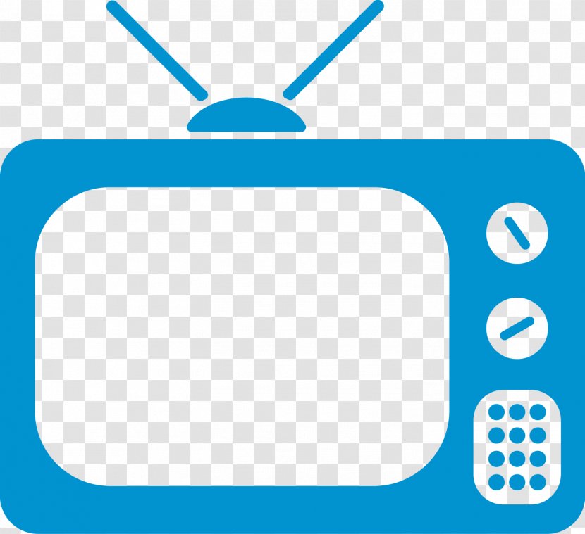 Television Symbol - Azure - Tv Transparent PNG