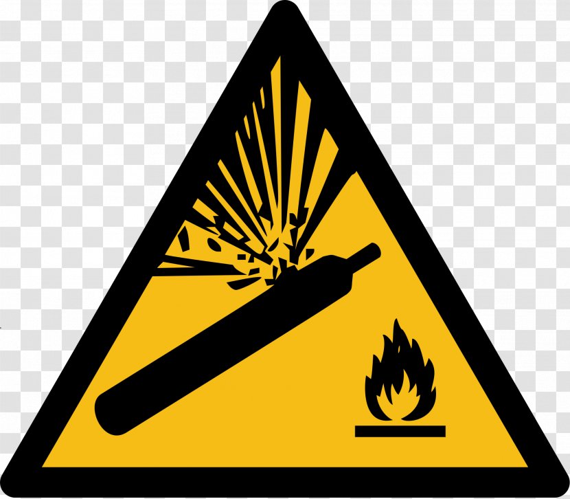 Hazard Symbol Risk Label Safety - Explosive Material Transparent PNG
