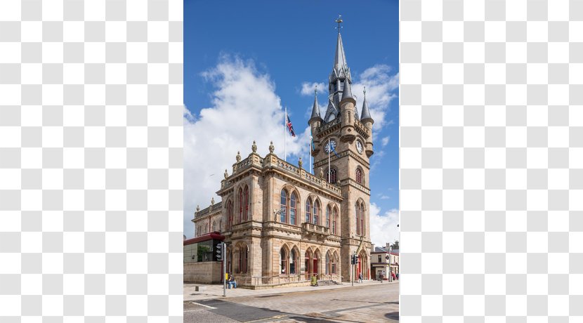 Renfrew Basilica Medieval Architecture Building Steeple - Tourism - Town Hall Transparent PNG