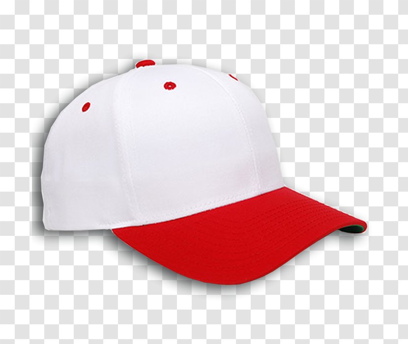 Baseball Cap White Red Hat - Textile - Woman Transparent PNG