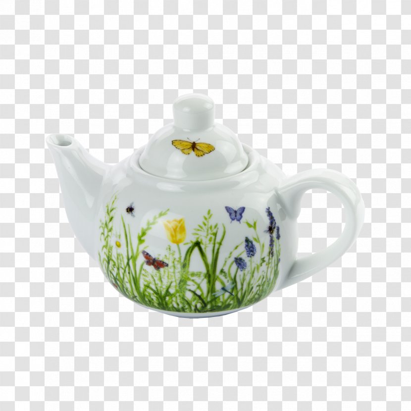 Teapot Butterfly Tisaniera Porcelain - The Tea Ceremony Transparent PNG