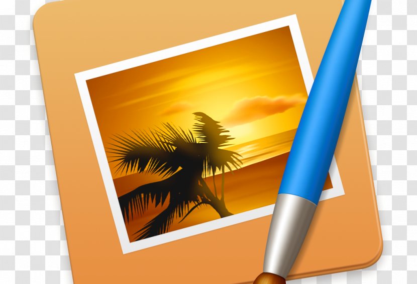 Pixelmator MacOS App Store - Yellow - Apple Transparent PNG