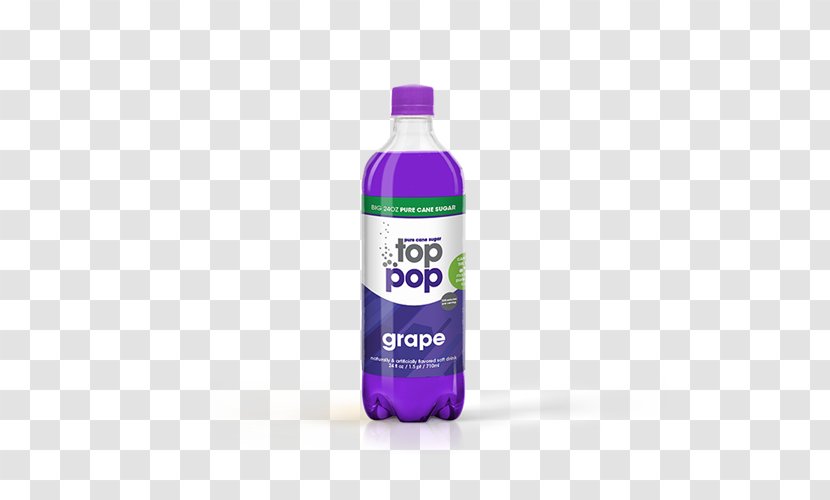 Fizzy Drinks Flavor High-fructose Corn Syrup - Grape Soda Transparent PNG