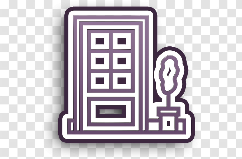 Household Set Icon Door Icon Transparent PNG