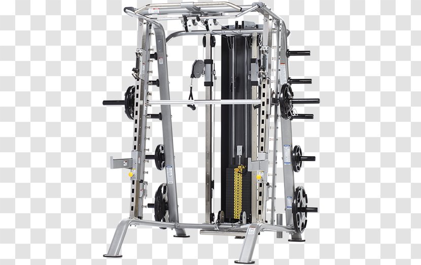 Smith Machine Bench Exercise Equipment Fitness Centre - Tuffstuff International Inc Transparent PNG