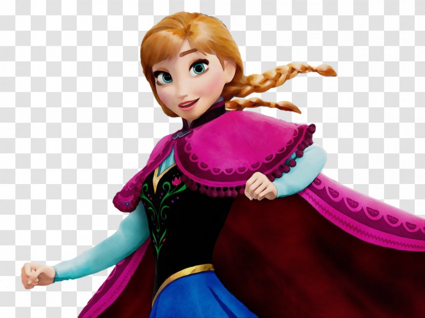 Anna Elsa Olaf Kristoff Frozen - Animation - Figurine Transparent PNG