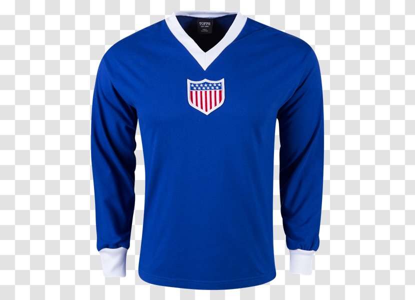 T-shirt 1930 FIFA World Cup United States Men's National Soccer Team Sleeve Jersey - Sports Fan Transparent PNG