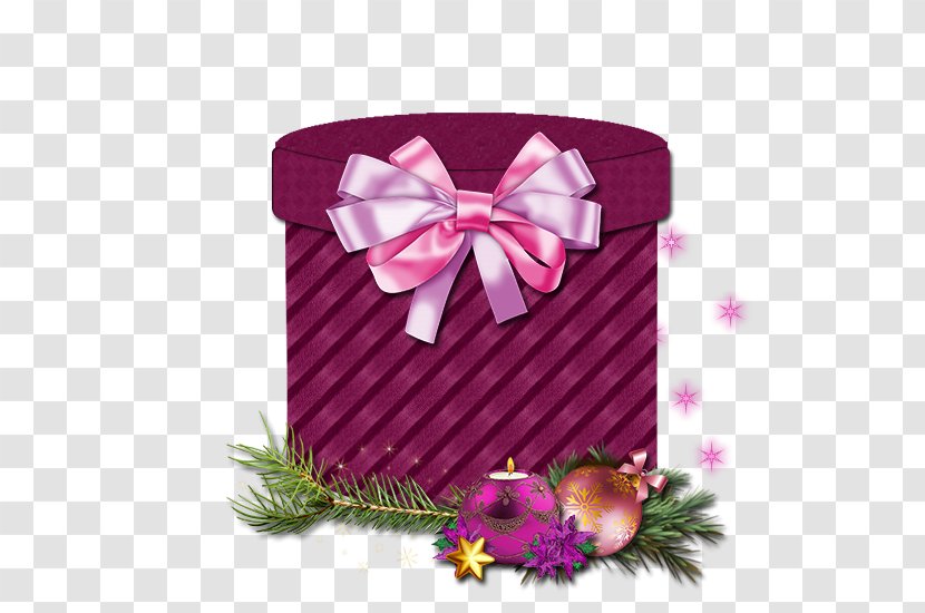 Gift Ribbon Pink M - Purple Transparent PNG