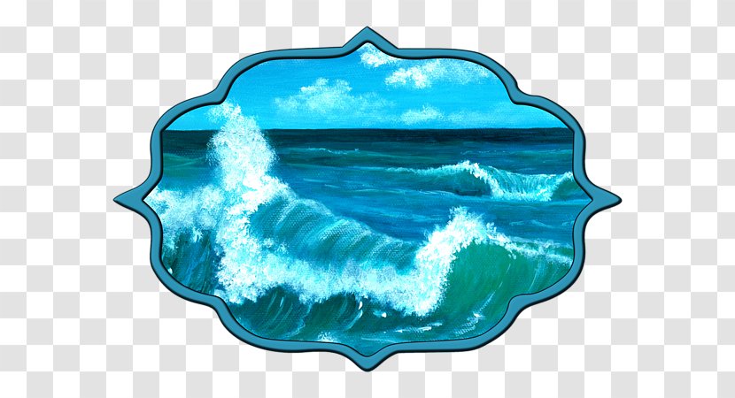 Painting Fine Art Seascape - Sky - Crashing Wave Vector Transparent PNG