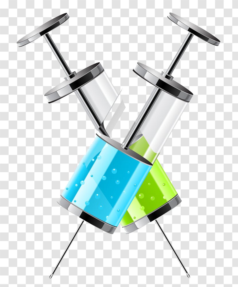 Snake Syringe Medicine Symbol - Staff Of Hermes - A Color Liquid Transparent PNG