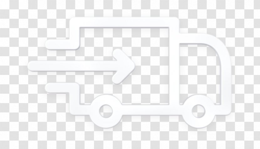 Truck Icon Ecommerce Set Transport - Vehicle Registration Plate Symbol Transparent PNG