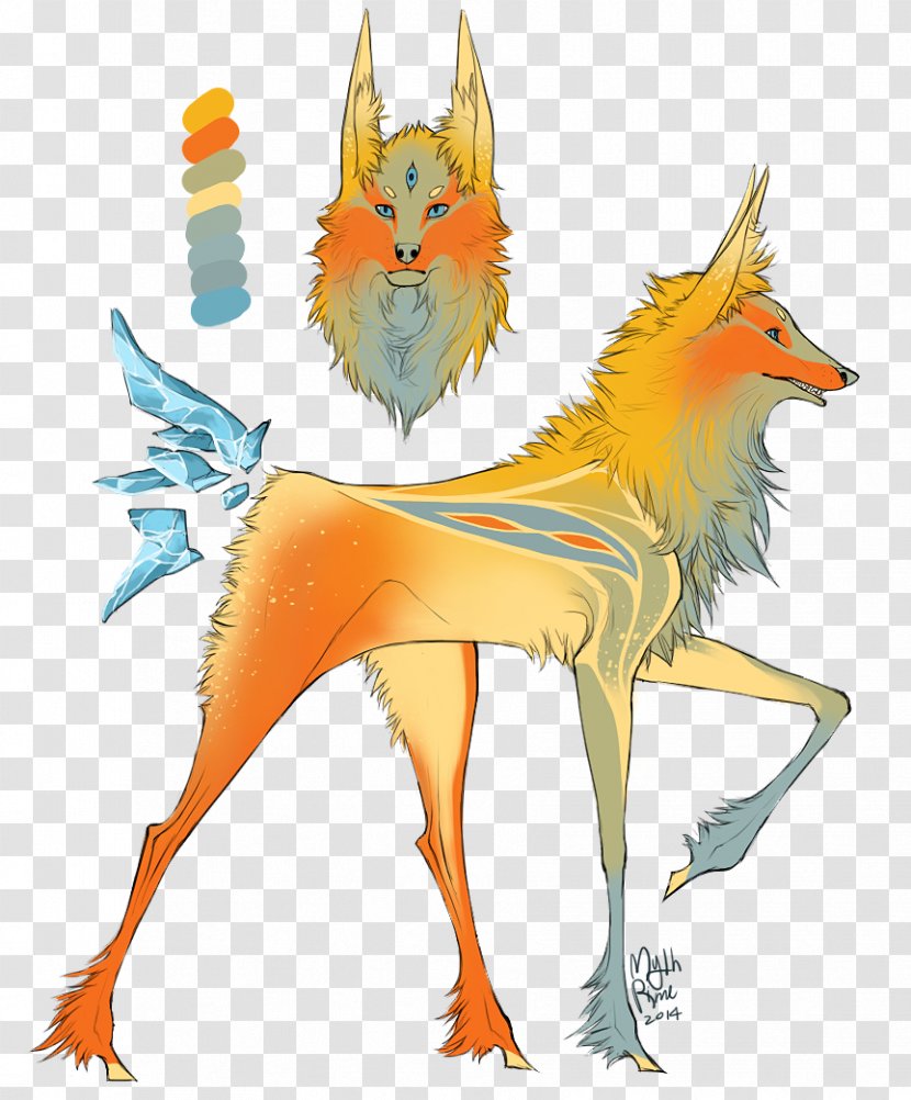 Red Fox Illustration Clip Art Character Fauna - Fiction - Auctioneer Pattern Transparent PNG