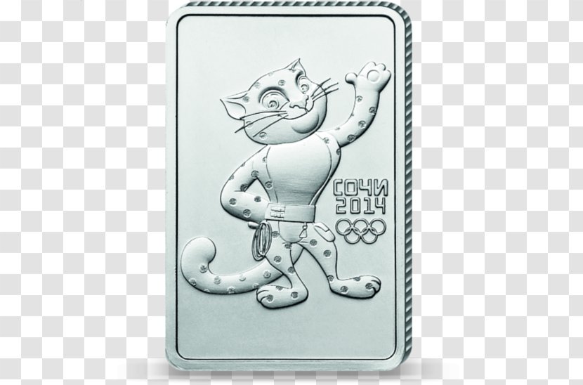 Sochi 2014 Winter Olympics Silver Coin - Bullion Transparent PNG