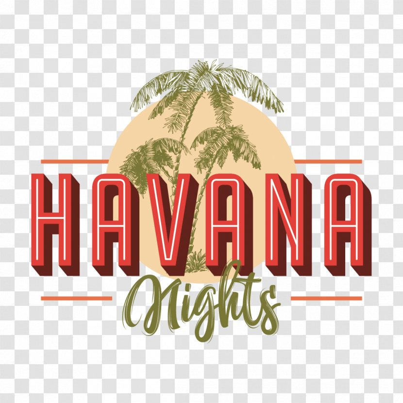 Havana Nights - Logo - Tampa Font BrandLiv Night Club Fontainebleau Transparent PNG