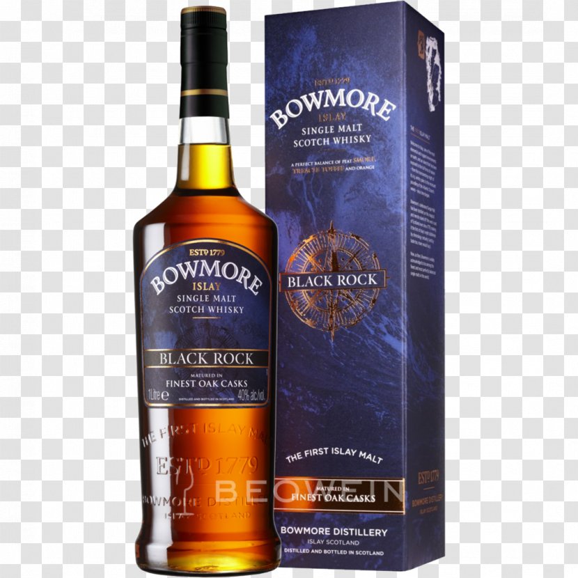 Bowmore Single Malt Whisky Scotch Islay Whiskey - Dessert Wine Transparent PNG