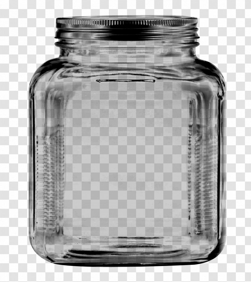 Glass Bottle Lid Water Bottles Mason Jar Transparent PNG