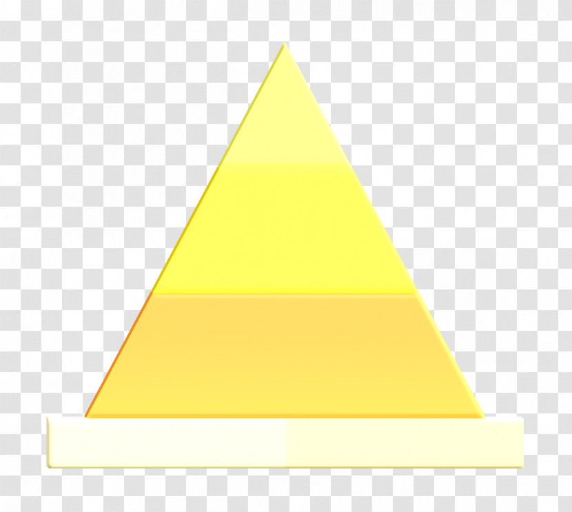 Graph Icon Pyramid Chart Icon Business And Office Icon Transparent PNG