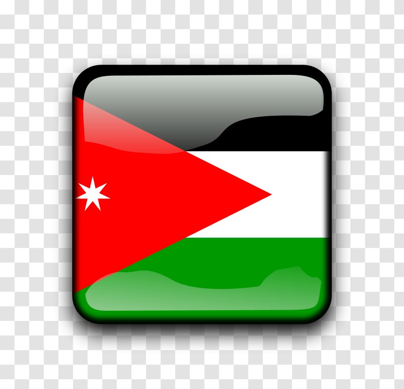 Flag Of Jordan National Azerbaijan - Sahara Outline Transparent PNG