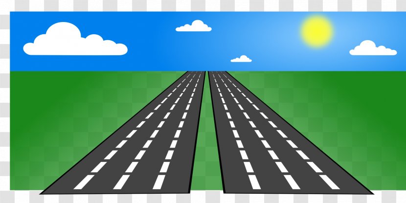 Road Highway Clip Art Transparent PNG