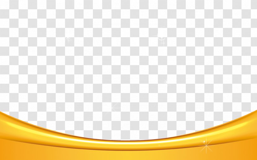 Material Yellow Pattern - Orange - Gold Border Transparent PNG
