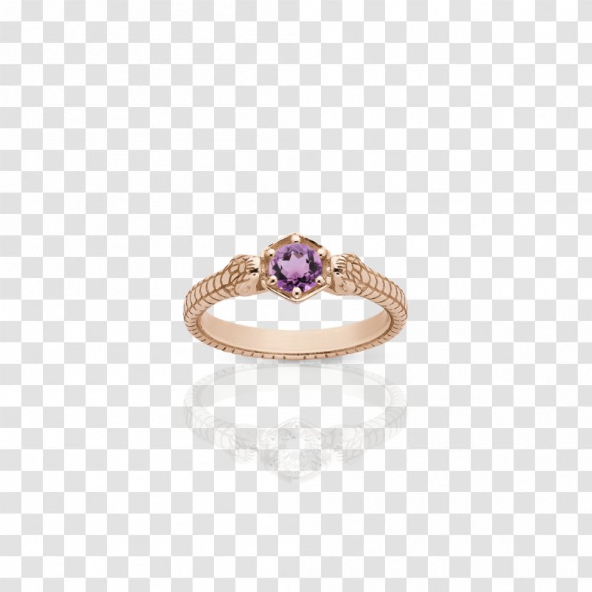 Jewellery Ring Gemstone Amethyst Diamond - Carat - Diamon Transparent PNG
