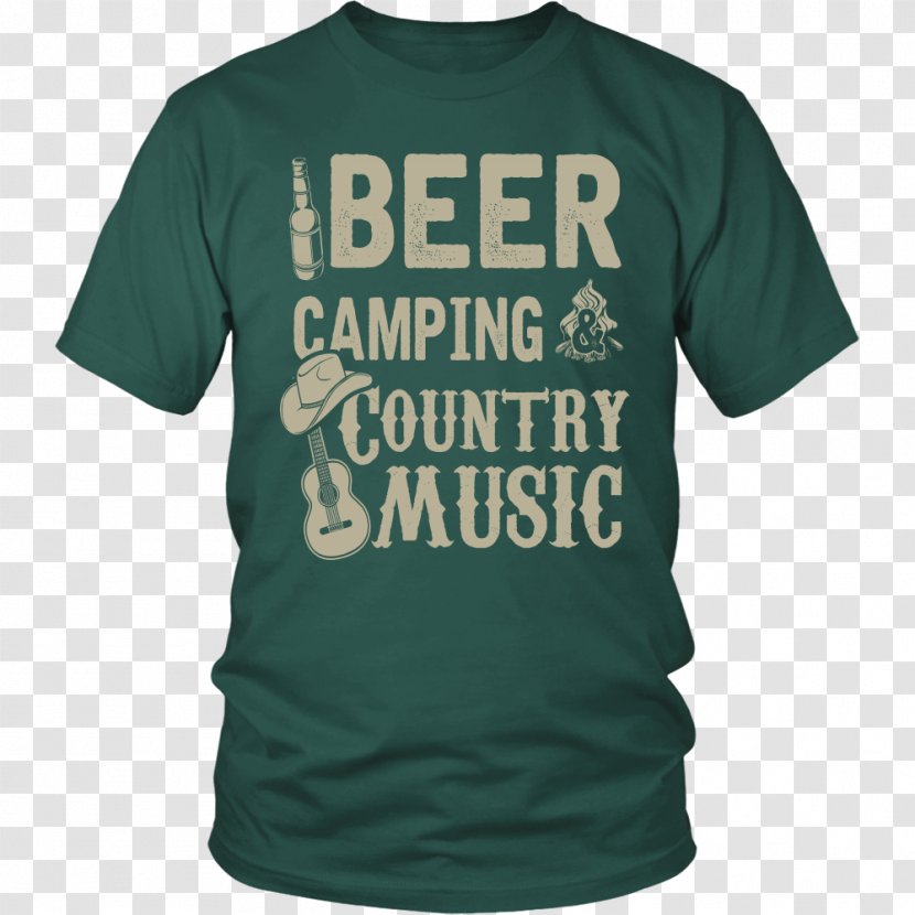 T-shirt Horse Sleeve Bluza - Tshirt - Camping Signs Personalized Beer Transparent PNG