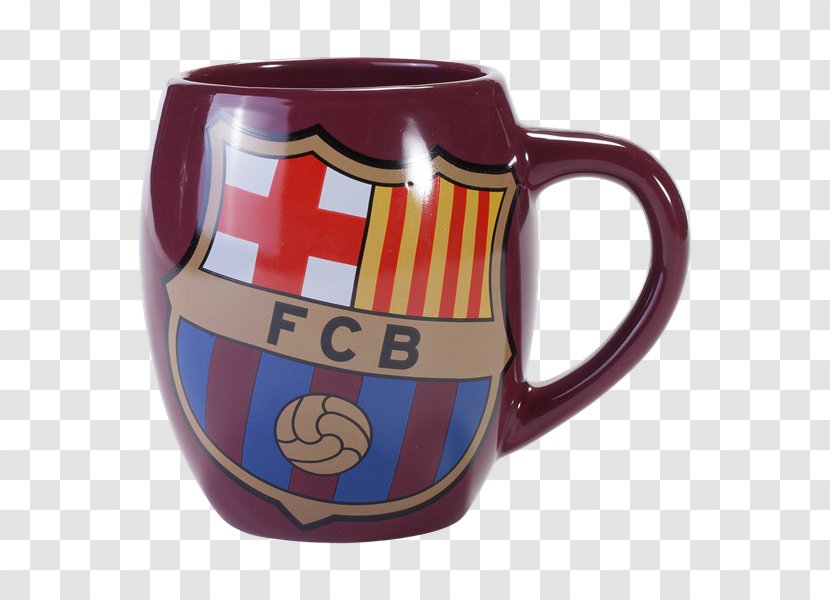 FC Barcelona Mug Football Tea Ceramic - Cart Play Transparent PNG