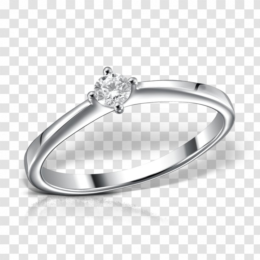 Engagement Ring Diamond Gold - Wedding Transparent PNG