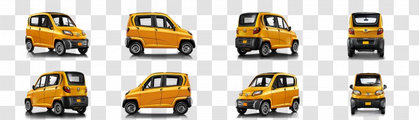 City Car Bajaj Qute Auto - Automotive Exterior Transparent PNG