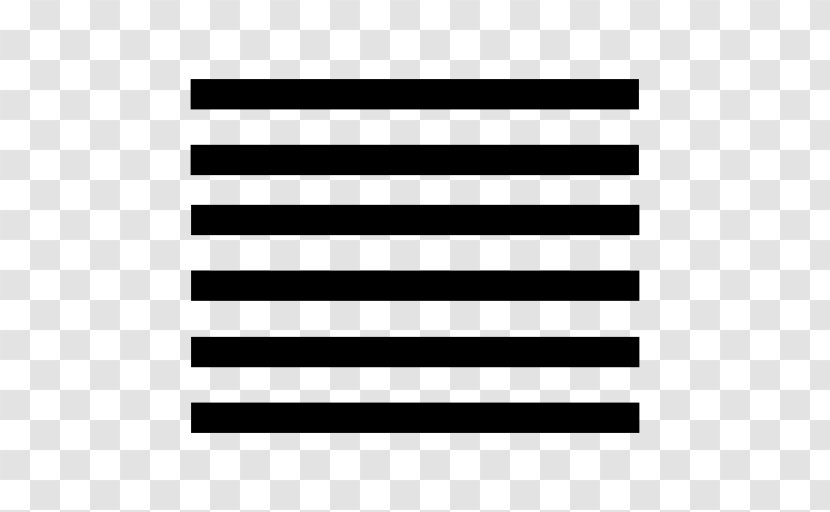 I Ching Yijing Hexagram Symbols - Rectangle Transparent PNG