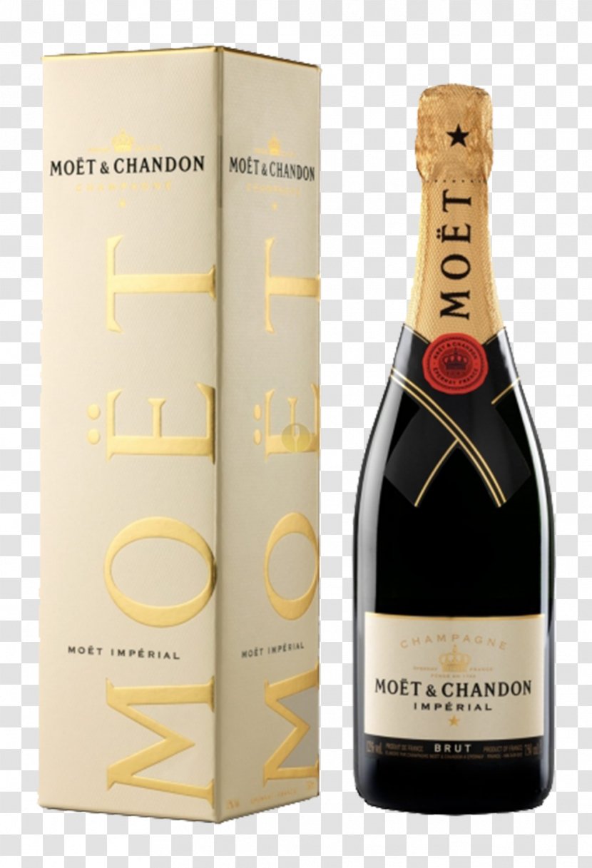 Moët & Chandon Champagne Moet Imperial Brut Sparkling Wine Transparent PNG