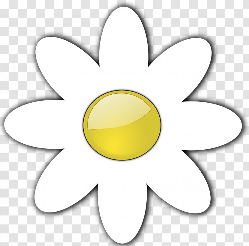 Watercolor Flower Background - Sticker - Smile Symbol Transparent PNG