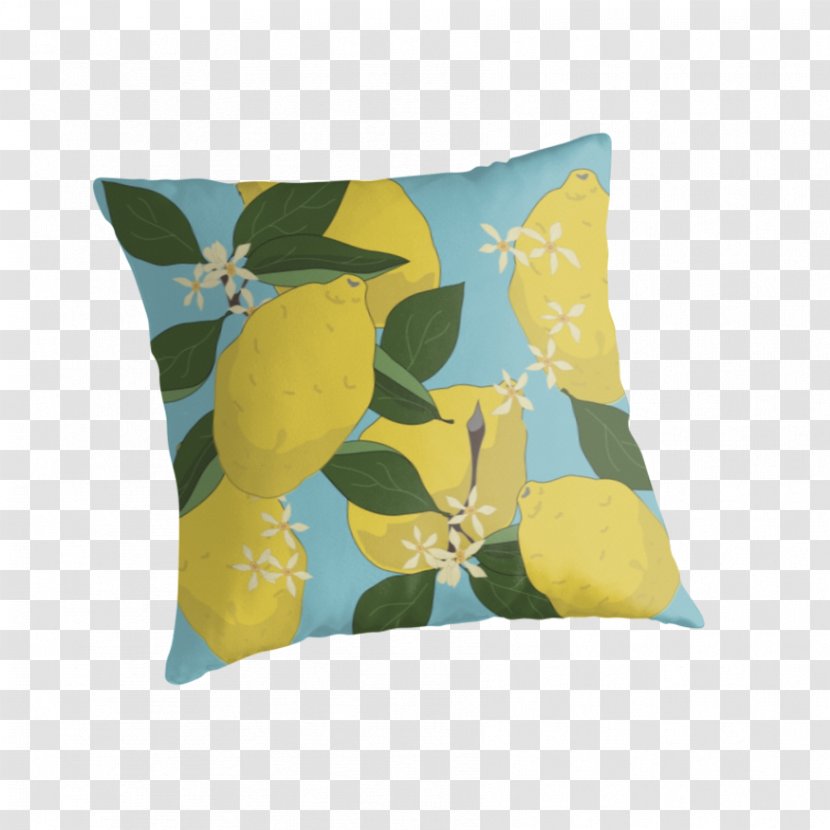 Throw Pillows Cushion Rectangle Lemon - Pillow Transparent PNG